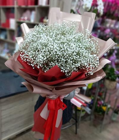 Букет цветов из: Гипсофила в Краснозоринском