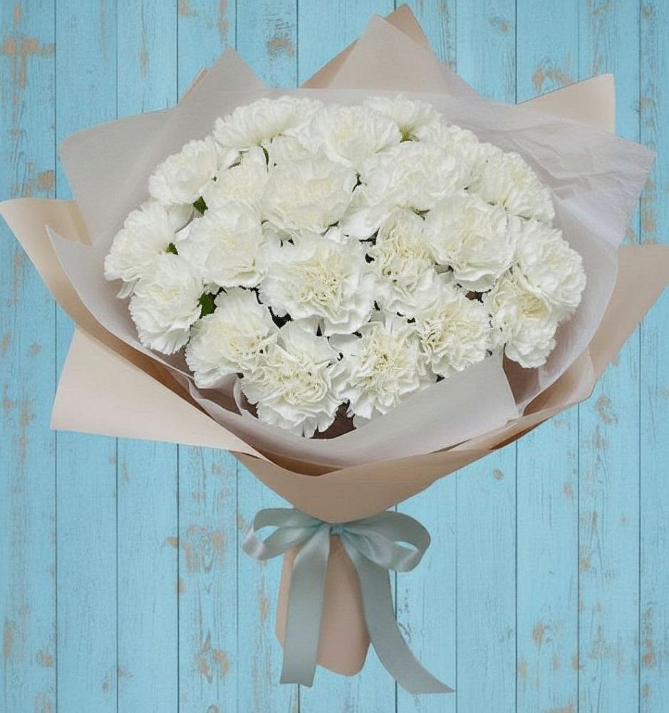 Букет цветов из: Гвоздики в Краснозоринском