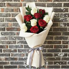 Букет цветов из:  Розы в Краснозоринском