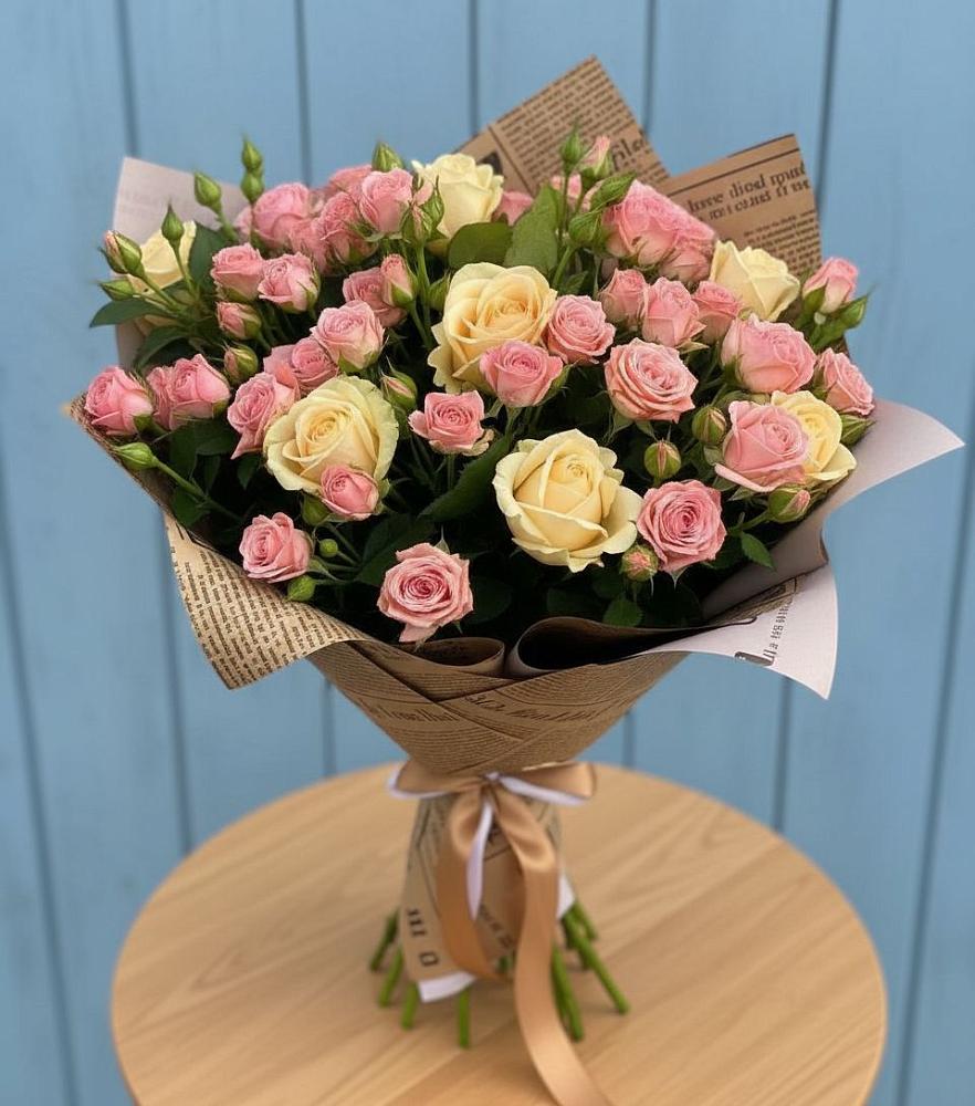 Букет цветов из: Розы в Краснозоринском