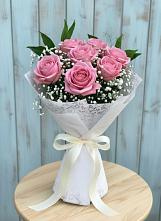 Букет цветов из:  Розы в Краснозоринском