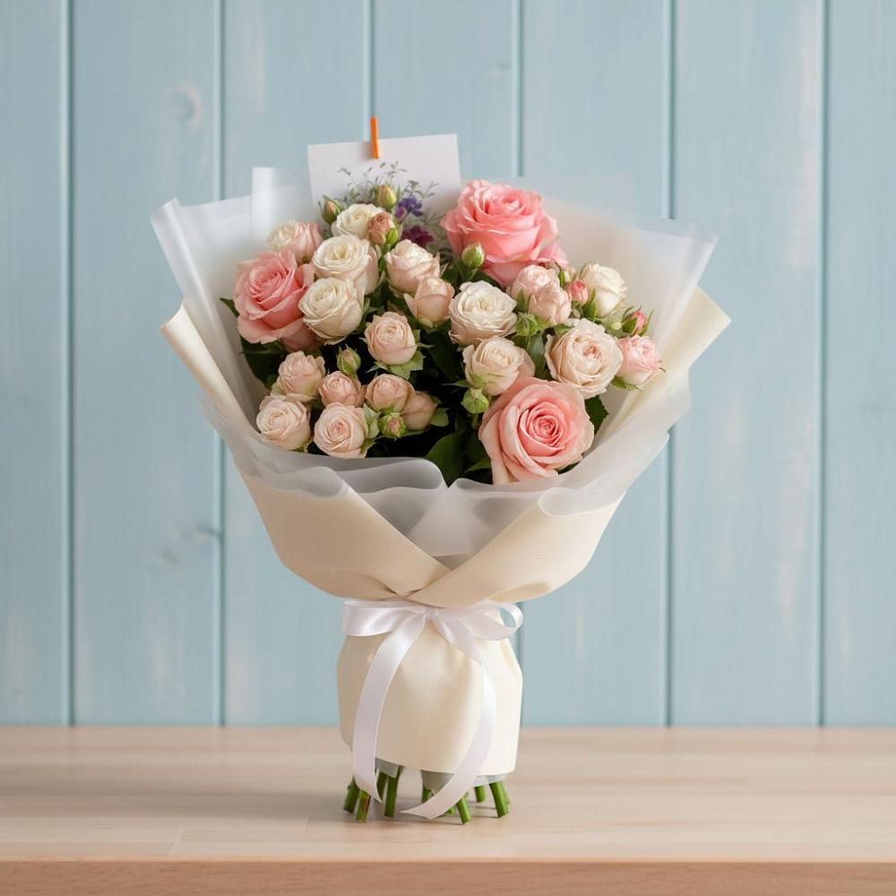 Букет цветов из: Розы в Краснозоринском