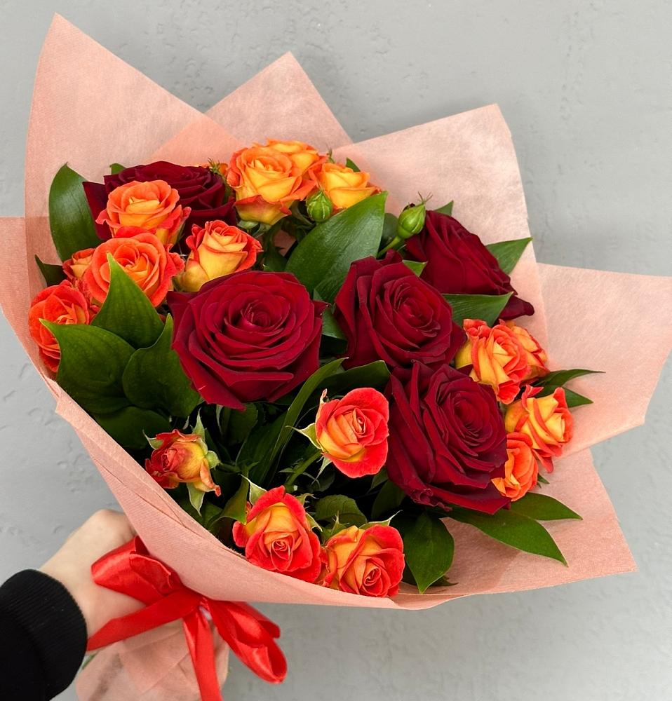 Букет Любовь и восторг в Краснозоринском
