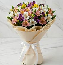 Букет цветов из:  Альстромерии #REPLACE_PRED# Краснозоринском