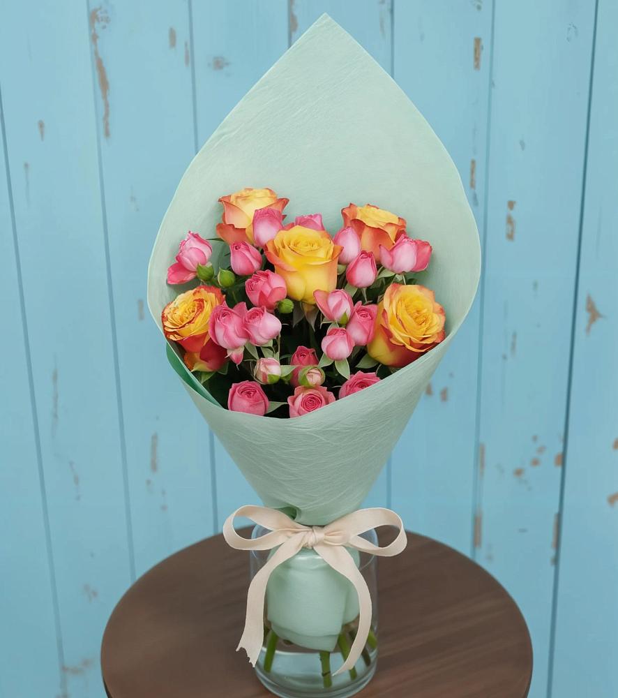 Букет цветов из: Розы в Краснозоринском