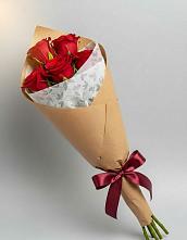 Букет цветов из:  Розы в Краснозоринском