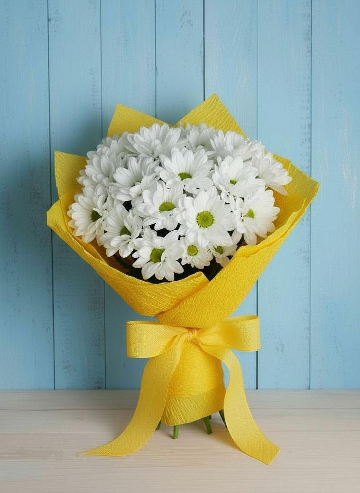 Букет цветов из: Хризантемы в Краснозоринском