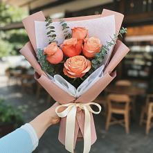 Букет цветов из:  Розы в Краснозоринском
