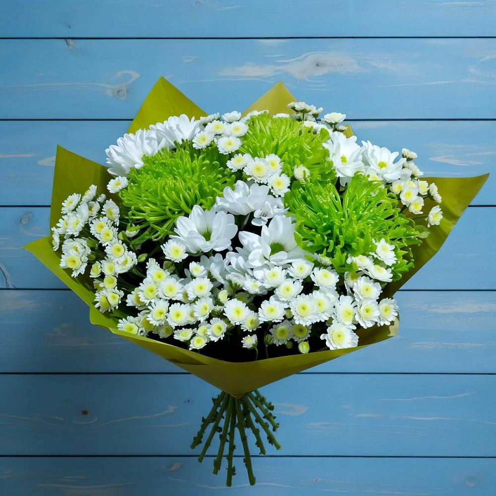 Букет цветов из: Хризантемы в Краснозоринском