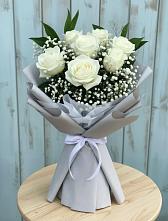 Букет цветов из:  Розы #REPLACE_PRED# Краснозоринском