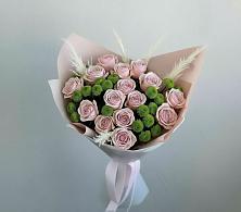 Букет цветов из:  Розы и Хризантемы в Краснозоринском