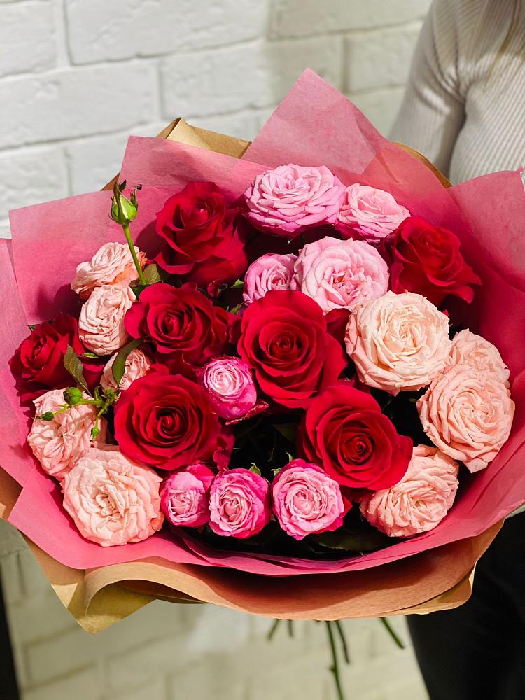 Букет цветов из: Розы в Краснозоринском