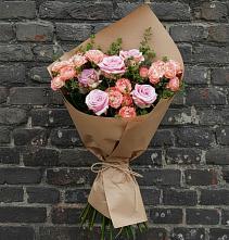 Букет цветов из:  Розы в Краснозоринском