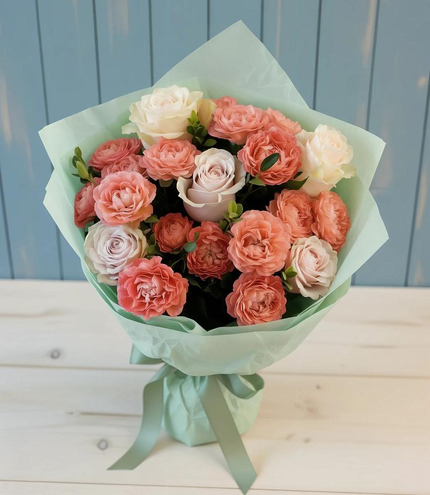 Букет цветов из: Розы в Краснозоринском