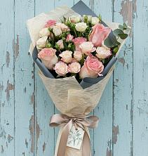 Букет цветов из:  Розы в Краснозоринском