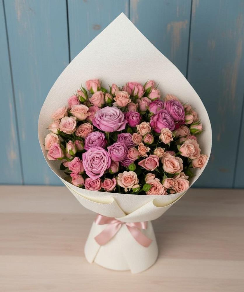 Букет цветов из: Розы в Краснозоринском