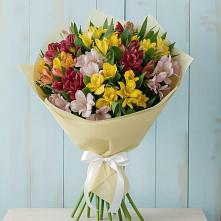Букет цветов из:  Альстромерии в Краснозоринском