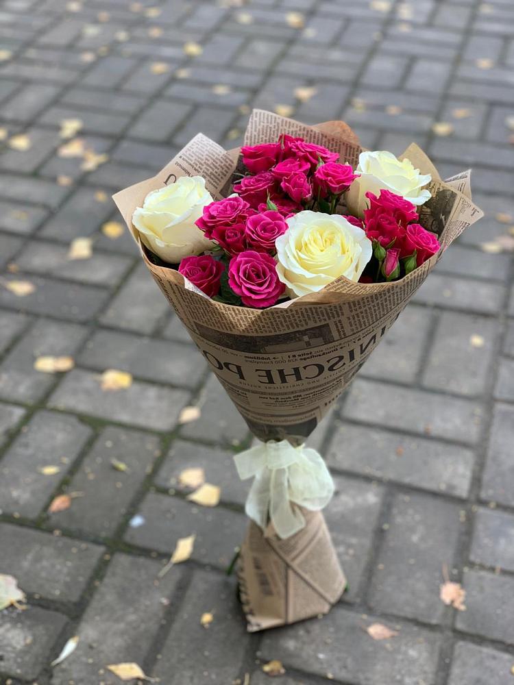 Букет цветов из: Розы в Краснозоринском