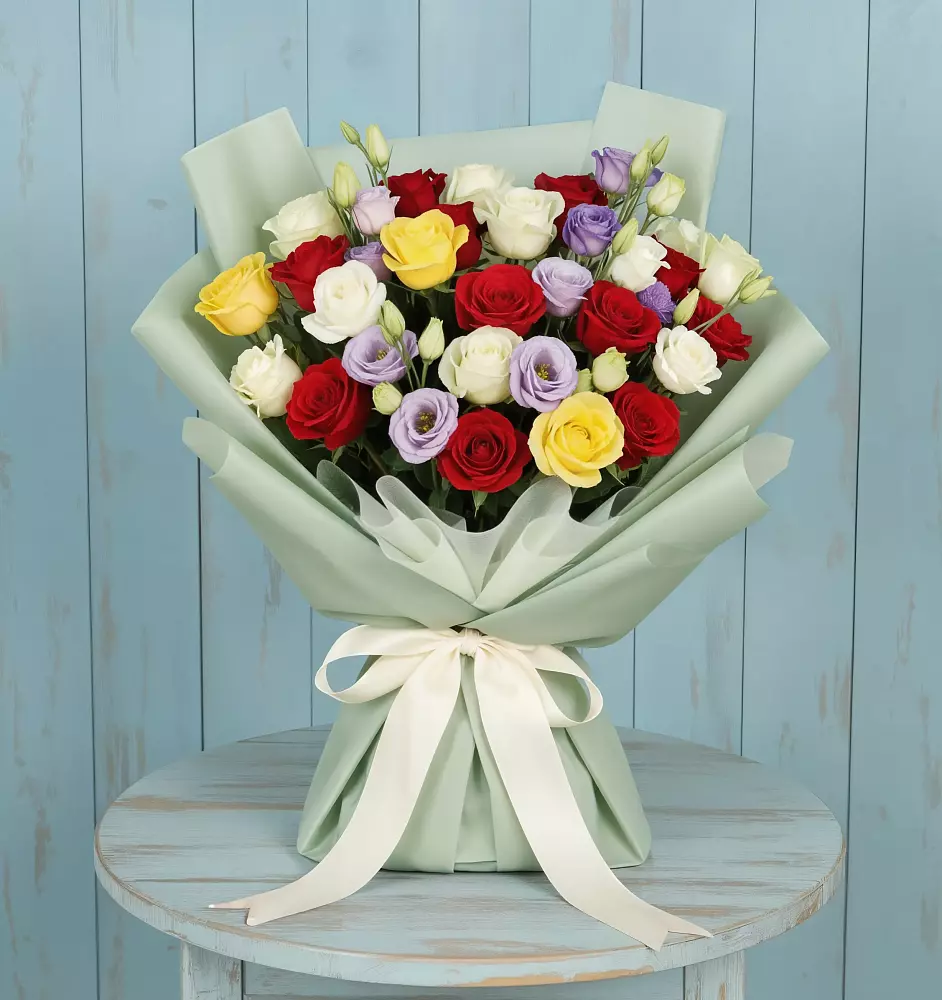 Букет цветов из: Розы в Краснозоринском