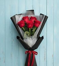 Букет цветов из:  Розы в Краснозоринском