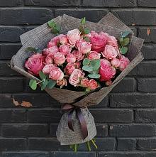 Букет цветов из:  Розы в Краснозоринском